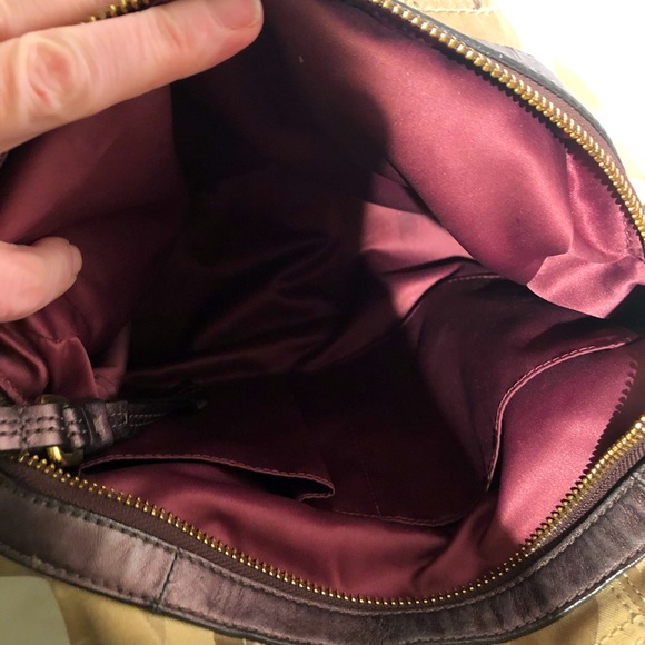 Coach Signature Jacquard Shoulder Bag - Picture 5 of 5